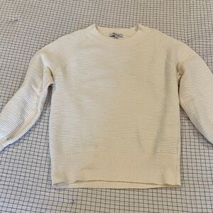 Madewell Off-White Knit Sweater